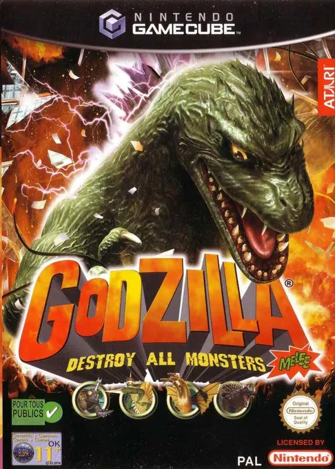 Godzilla - Destroy All Monsters Melee (Europe) (En,Fr,De,Es,It)